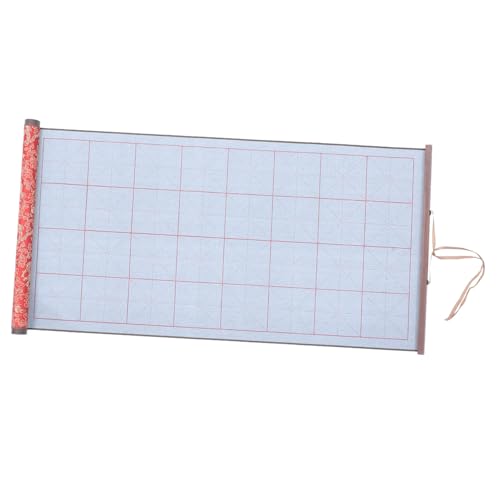 Uonlytech wasserschreibstoff Zeichnung Kalligraphie Anfänger Wasserschreibtuch wiederverwendbar Wassertuch für die Kalligrafie chinesische Kalligrafie-Praxis Wassermaltuch rot von Uonlytech