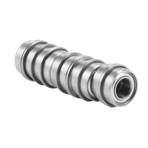 Uooduby 100 STÜCKE MF84ZZ LF840ZZ Geschirmte Flansch 4 X 8 X 3 mm Modell Kugelflanschlager von Uooduby
