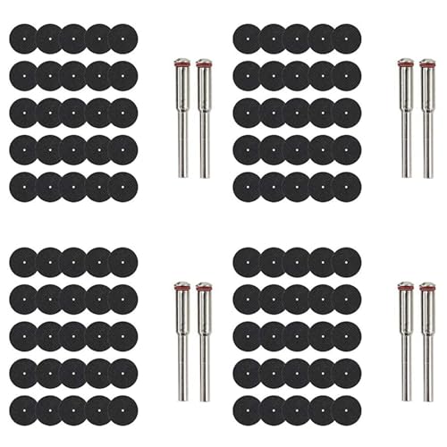 Uooduby 100 Stück 32mm Schleif Scheibe mit Dornen für Rotierende Werkzeuge Harz Schneid Scheibe Mini Kreissägeblatt Rotierende Trenn Scheibe von Uooduby