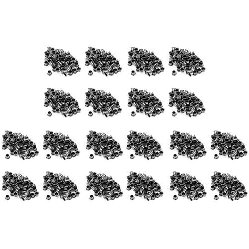 Uooduby 1000 Stücke ÖSen für DIY Kydex Scheide 6 mm Niet Handwerkzeug Teile ÖSe Locher Werkzeug Kit von Uooduby