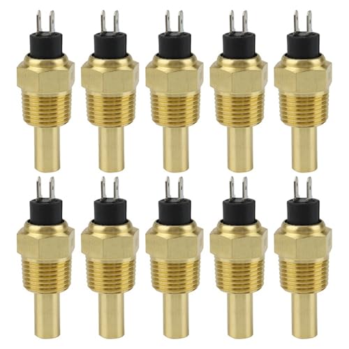 Uooduby 10X für Motor Wasser Temperatur Sensor ÖL Temperatur Sensor 1/2NPT 21Mm Gewinde für Generator Set Uooduby 10X für Motor Wasser Temperatur Sensor ÖL Temperatur Sensor 1/2NPT 21Mm Gewinde für Generator Set von Uooduby