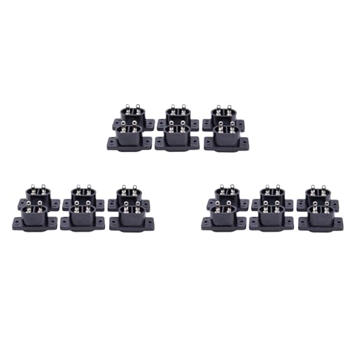 Uooduby 18 X AC 250V 2.5A IEC320 C7 Buchse LöTkelch Pins Stromanschluss Uooduby 18 X AC 250V 2.5A IEC320 C7 Buchse LöTkelch Pins Stromanschluss von Uooduby