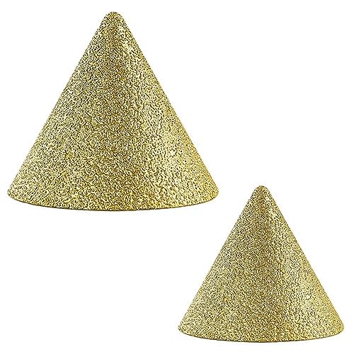 Uooduby 2 Stück M10 Winkelschleifer-Fräser 38/50mm Anfasfräser Fliesenschneider Trimmen, Geeignet für 100 Winkelschleifer, Langlebig. von Uooduby