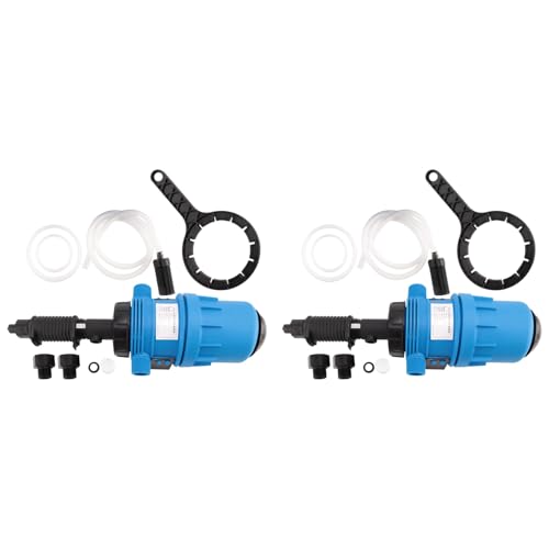 Uooduby 2 x Pumpe, wasserbetriebene Dosierpumpe, Mischung, Chemikalieneinspritzdüse, Dosierspender, Flüssigkeitsmischer Uooduby 2 x Pumpe, wasserbetriebene Dosierpumpe, Mischung, Chemikalieneinspritzdüse, Dosierspender, Flüssigkeitsmischer von Uooduby