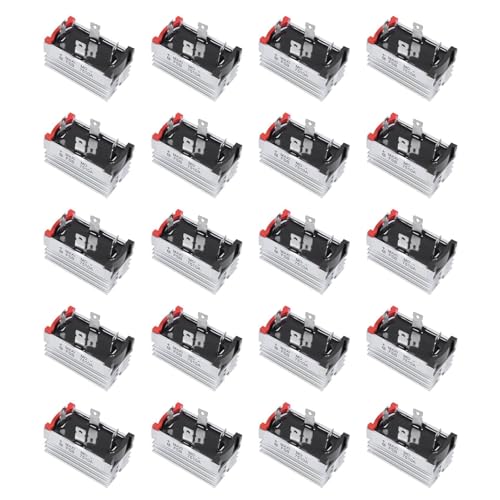 Uooduby 20X Aluminium Kuehlkoerper Basis Einphasen Brueckengleichrichter Diode 75A 1000V von Uooduby