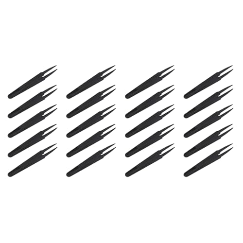 Uooduby 20X Schwarz Kunststoff Anti Pinzette Reparatur Werkzeug von Uooduby