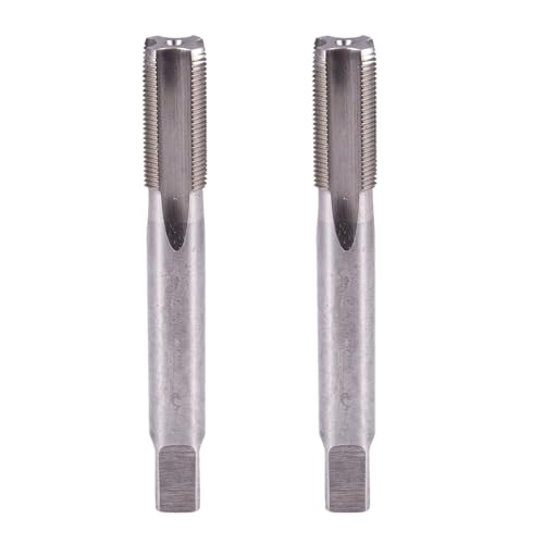 Uooduby 2Pc 15mm M15 X 1 mm Pitch HSS Metric M15 Gewinde-Tap Rohr Taper Maschinengewindebohrer von Uooduby