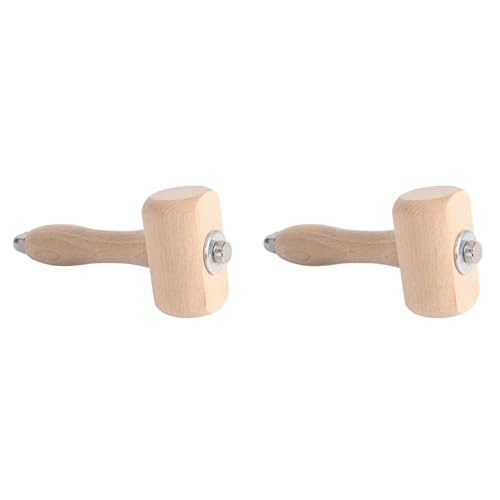 Uooduby 2X Hammer LEDer Schnitzen Hammer Sew LEDer Werkzeug Kit () von Uooduby