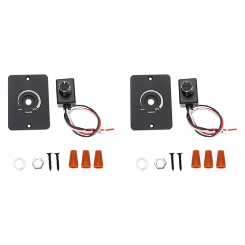 Uooduby 2X Kompatibler PWM-Lichtdimmer mit Drehknopf für Einfache Installation RV Experience 12-V-Lichtdimmer Uooduby 2X Kompatibler PWM-Lichtdimmer mit Drehknopf für Einfache Installation RV Experience 12-V-Lichtdimmer von Uooduby