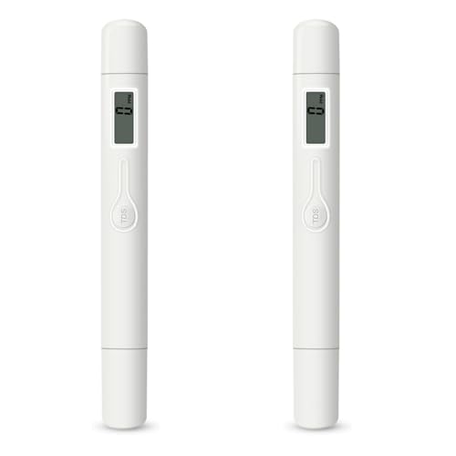 Uooduby 2X TDS Meter0-9990Ppm Digitales Wasser Qualität Reinheit Tester Teststift Messung Monitor für Labor Fisch Aquarium Schwimmbecken Schwimmbad Uooduby 2X TDS Meter0-9990Ppm Digitales Wasser Qualität Reinheit Tester Teststift Messung Monitor für Labor Fisch Aquarium Schwimmbecken Schwimmbad von Uooduby