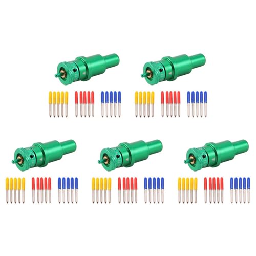 Uooduby 30 45 60 Grad 75-Teiliger Plotterklingen-Vinylschneider für Graphtec Silhouette Cameo 4 plus Pro Portrait 3 mit Klingenhalter Uooduby 30 45 60 Grad 75-Teiliger Plotterklingen-Vinylschneider für Graphtec Silhouette Cameo 4 plus Pro Portrait 3 mit Klingenhalter von Uooduby