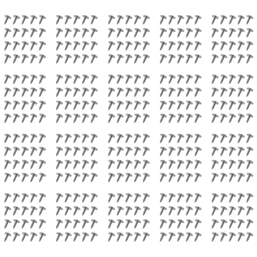 Uooduby 400 Stueck Kunststoff Auto Trimmklammern Niet Befestigung 6mm Loch 26mm Kopf Uooduby 400 Stueck Kunststoff Auto Trimmklammern Niet Befestigung 6mm Loch 26mm Kopf von Uooduby