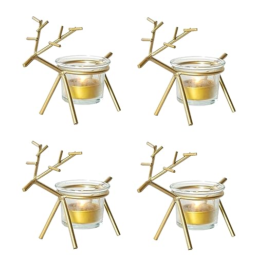 Uooduby 4PCS Ins Nordic Iron Props Romantische Lampe Kerzenhalter Kerzenhalter Minimalistische Inneneinrichtung Uooduby 4PCS Ins Nordic Iron Props Romantische Lampe Kerzenhalter Kerzenhalter Minimalistische Inneneinrichtung von Uooduby