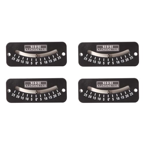 Uooduby 4X 25-0-25 Neigungsmesser Mini-Winkelmesser Neigungsmesser Winkelmessgerät Neigungsmesser Neigungsmesser Uooduby 4X 25-0-25 Neigungsmesser Mini-Winkelmesser Neigungsmesser Winkelmessgerät Neigungsmesser Neigungsmesser von Uooduby