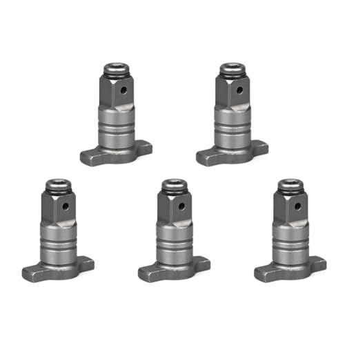 Uooduby 5-Teiliger Universal-T-Typ-Vierkantschaft, Multifunktionaler Ausgangsschaft, Elektrischer Schraubenschlüssel mit Magnetischem Ausgangs-Sechskantschaft von Uooduby