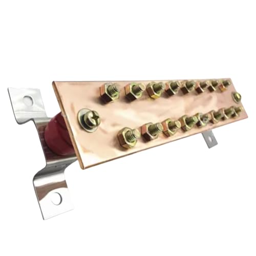 Uooduby 5 x 50 x 300 mm verzinnt Kupfer Erdungsbus Ausrüstung Batterie Link Stange Erdungsbus Uooduby 5 x 50 x 300 mm verzinnt Kupfer Erdungsbus Ausrüstung Batterie Link Stange Erdungsbus von Uooduby