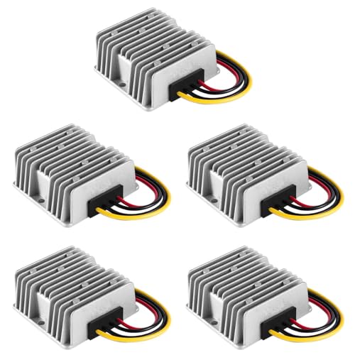 Uooduby 5X DC 12 / 24V zu DC 48V 6A 288W Spannungswandler Regler DC/DC Boost-Transformator Wasserdicht Uooduby 5X DC 12 / 24V zu DC 48V 6A 288W Spannungswandler Regler DC/DC Boost-Transformator Wasserdicht von Uooduby