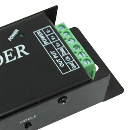 Uooduby 5X DMX200 SPI Signal LED Controller zu Decoder für 2801 6803 2812 2811 Lichtband DC5V 12V 24V von Uooduby