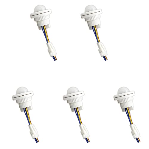Uooduby 5X Mini PIR Infrarot-Bewegungssensor-Erkennung 220 V Einstellbare Zeit Infrarot Automatische LED-Lichthexe Uooduby 5X Mini PIR Infrarot-Bewegungssensor-Erkennung 220 V Einstellbare Zeit Infrarot Automatische LED-Lichthexe von Uooduby