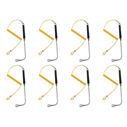 Uooduby 8X -81533B K Typ Sensor rechtwinklige Temperatursonde Hochtemperatur-Thermoelement -50 bis 500 ℃ Uooduby 8X -81533B K Typ Sensor rechtwinklige Temperatursonde Hochtemperatur-Thermoelement -50 bis 500 ℃ von Uooduby