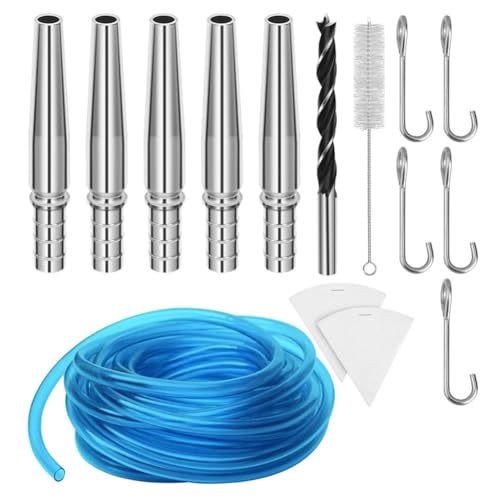Uooduby Ahornsirup-Filter-Set Aus Edelstahl, Ahornsirup-Auslaufhähne, Robuste Ahornsirup-Filter Uooduby Ahornsirup-Filter-Set Aus Edelstahl, Ahornsirup-Auslaufhähne, Robuste Ahornsirup-Filter von Uooduby