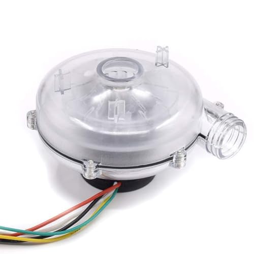 Uooduby DC 12V-24V Leiser Hochgeschwindigkeits-Turbinenlüftermotor Hochgeschwindigkeits-Turbinenlüfter Präzisionsbürstenloser Leiser Gebläsemotor von Uooduby