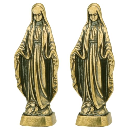 Uooduby Dekoration „Unsere Liebe, Religiöse Weihnachtskrippe, Statue Unserer Lieben, Jesus-Statue, Religiöse Statue, Schreibtisch-Ausstellung von Uooduby