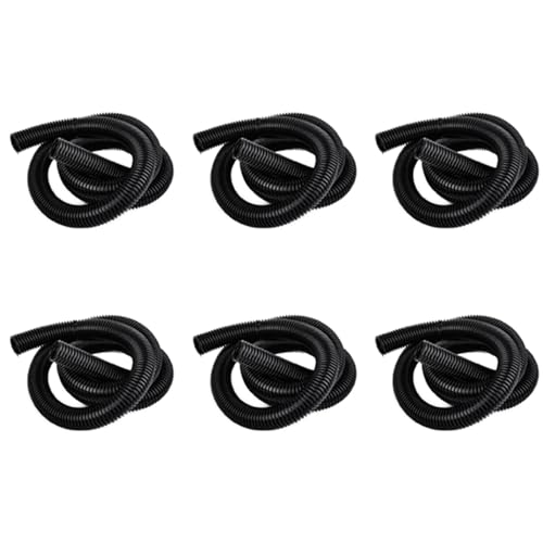 Uooduby Flexibler EVA-Schlauch, extra lang, für Haushaltsstaubsauger, 2,5 m, 32 mm, 6 Stück Uooduby Flexibler EVA-Schlauch, extra lang, für Haushaltsstaubsauger, 2,5 m, 32 mm, 6 Stück von Uooduby