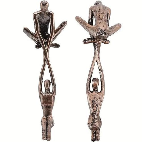 Uooduby Liebhaber-Skulptur, Ornament, Liebhaber-Tanzfigur, Paar-Tanzstatue, Abstrakte Kunst von Uooduby