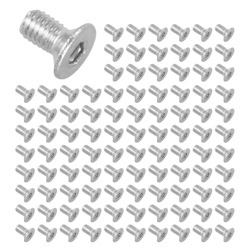 Uooduby M3 X 6Mm Senk Kopf Schrauben mit Innen Sechs Kant Schrauben Bolzen 500 Stücke von Uooduby