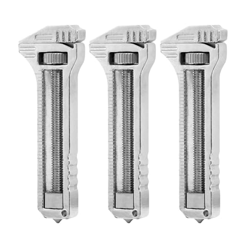 Uooduby Mini-Multitool-Schraubenschlüssel, Kompaktes Multitool, Multifunktionaler Bierflaschenöffner, Mini-Schraubenschlüssel für Reparatur Von Camping-Wanderungen-B von Uooduby