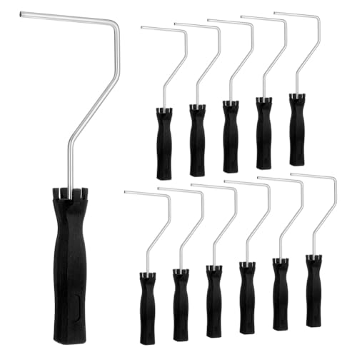 Uooduby Mini-Roller, Roller Fiberglas-Roller Werkzeug Malerrolle Rahmenrolle Pinsel Malerbedarf für Wand Haus Zuhause von Uooduby