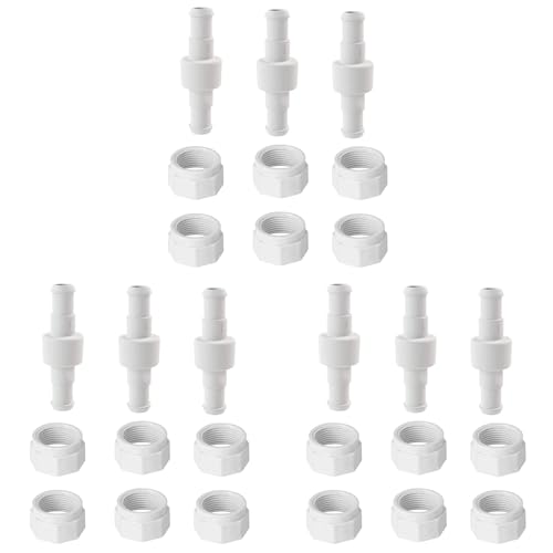 Uooduby Pool Reiniger Schwenker D20 und Mutter D15 Kit Ersetzen für Zodiac 280 180 380 3900 Pool Reiniger (27 Pack) von Uooduby