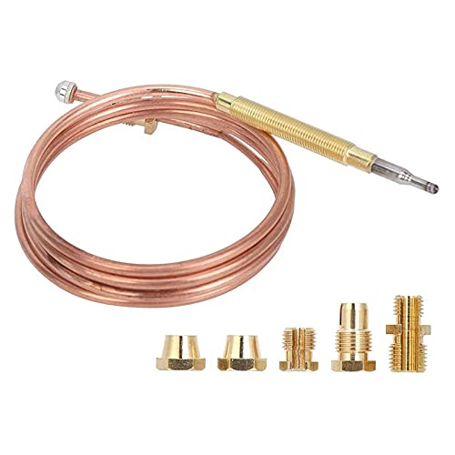 Uooduby Universell Gasherd Thermoelement mit 5 StüCke Muttern Heizung Gasbrenner Thermoelement Adapter Uooduby Universell Gasherd Thermoelement mit 5 StüCke Muttern Heizung Gasbrenner Thermoelement Adapter von Uooduby