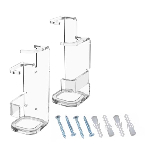 Uooduby Wandmontierter Schwertständer, Lichtschwert-Präsentationsständer, Acryl-Lichtschwert-Hängeständer, Transparent Uooduby Wandmontierter Schwertständer, Lichtschwert-Präsentationsständer, Acryl-Lichtschwert-Hängeständer, Transparent von Uooduby