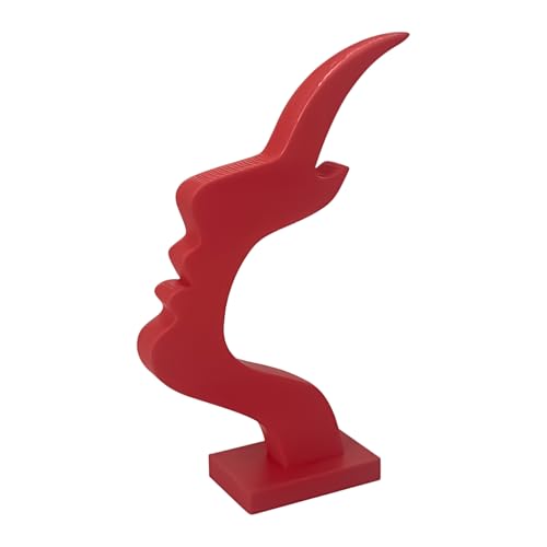 Uoqpty Brillenständer, 3D-Druck, Brillenständer, abstraktes Seitenprofil-Design, Brillenständer für Schlafzimmer, , Tisch, Nachttische, Wohnzimmer, Kinderzimmer von Uoqpty