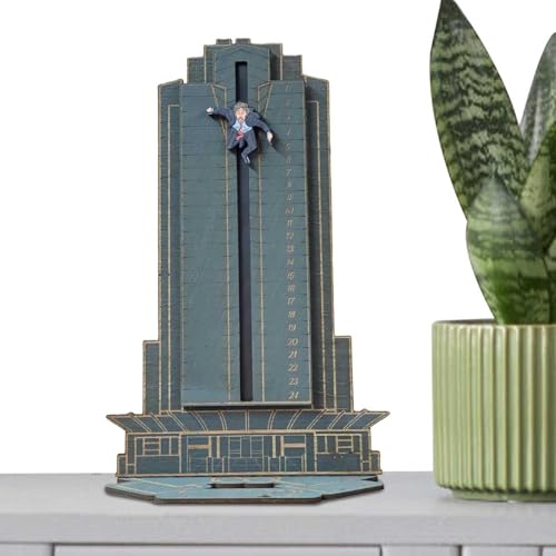 Uoqpty Filmfiguren Countdown Kalender - 24 Türchen Zeichentrickfigur Weihnachtscountdown,Festliche Deko Für Zimmer Schule Büro Wohnheim Weihnachtsfeier von Uoqpty