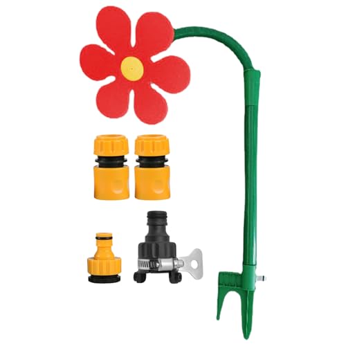 Uoqpty Gartensprenger Haltestab - Bewässerungssprinkler - 360 Grad Rotierendes Bewässerungssystem Für Garten Rasen Terrasse Spiel Uoqpty Gartensprenger Haltestab - Bewässerungssprinkler - 360 Grad Rotierendes Bewässerungssystem Für Garten Rasen Terrasse Spiel von Uoqpty