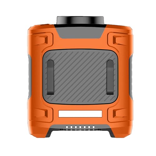 Uoqpty Persönlicher Hüftventilator,Wiederaufladbarer Personalventilator Mit LED-Leuchte - 3-Stufen Windeinstellung Essenziell Bei Für Arbeit Fitness Wandern Und Sportaktivitäten von Uoqpty