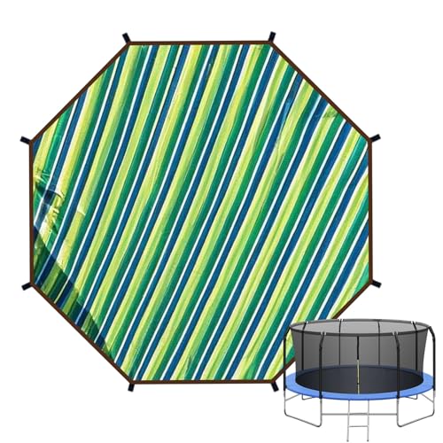 Uoqpty Trampolinabdeckung, Trampolinzelt | UV -Schutz wasserdichte Trampolinschatten - Unterhaltung der Rutschgruppe für das Springen des Sprungspielplatzes von Uoqpty
