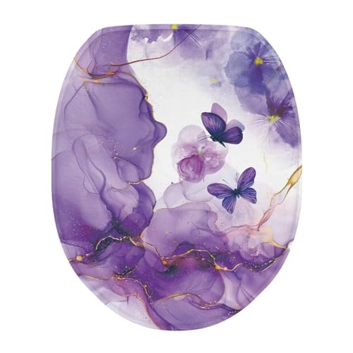 Uorisanigo Lila Marmor länglicher Toilettensitzbezug nur waschbar Toilettendeckel Abdeckungen für Badezimmer Universal Toilettendeckel Staubschutz mit Gummiband Home Indoor Decor Uorisanigo Lila Marmor länglicher Toilettensitzbezug nur waschbar Toilettendeckel Abdeckungen für Badezimmer Universal Toilettendeckel Staubschutz mit Gummiband Home Indoor Decor von Uorisanigo