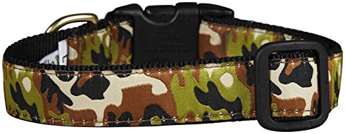 Up Country CAM-C-S Camo Hundehalsband, Schmal 5/8 inch, S von Up Country