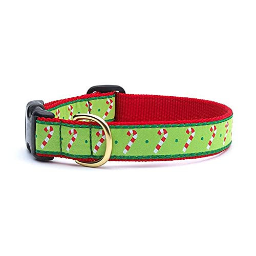 Up Country CAN-C-L Candy Cane Collar L Breit (1") Hundehalsband, 300 g von Up Country