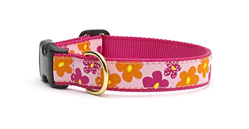 Up Country FLO-C-XL Flower Power Hundehalsband, Breit 1 inch, XL von Up Country