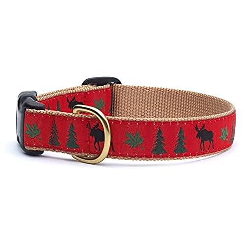 Up Country MOO-C-M Moose Collar M Breit (1") Hundehalsband, 300 g von Up Country