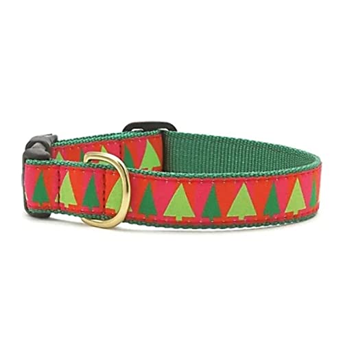 Up Country XTR-C-L Festive Trees Collar L Breit (1") Hundehalsband, 300 g von Up Country