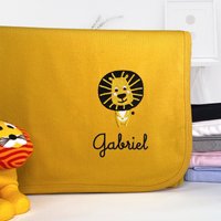 Personalisierte Babydecke Mit Namen Bestickt/Geschenk Geburt Babygeschenk Taufe von UpStitchStudios