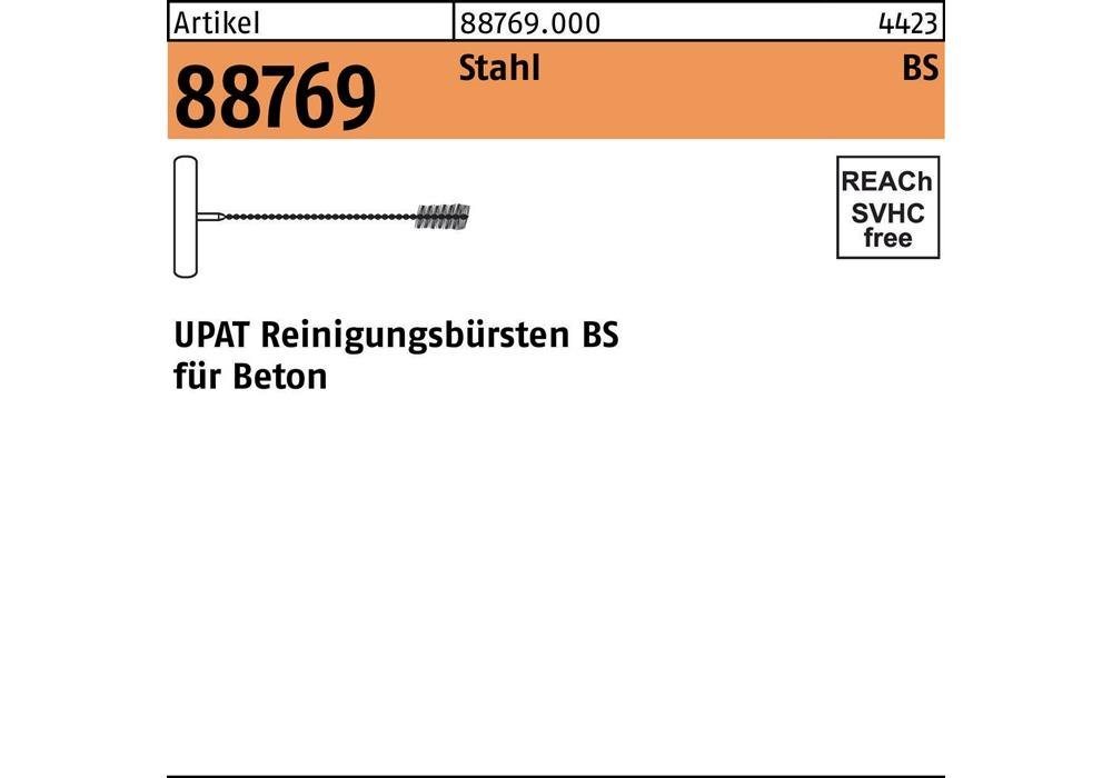 Upat Drahtbürste Reinigungsbürste R 88769 UMV VARIO BS 18 - F. M16 Stahl Reinigungsbürsten BS für Beton von Upat