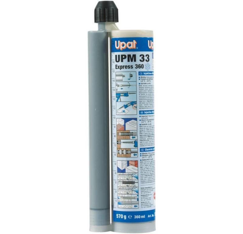 Upat Dübel-Set UPAT Injektionsmörtel UPM 33-360 Express (360 ml) von Upat