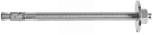 Upat Expressanker IMC 12/160/254 GS, Stahl, verzinkt, Außengewinde, Große Scheibe, 10 Stück, Der preiswerte Bolzenanker für festen Halt. von Upat